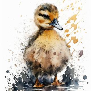 Flick Duck wallpaper