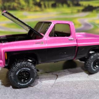 Pink lifted trucks wallpaper