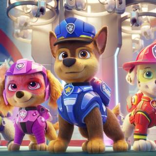 Zuma Paw Patrol Mighty movie wallpaper