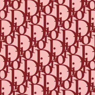Pink Dior wallpaper