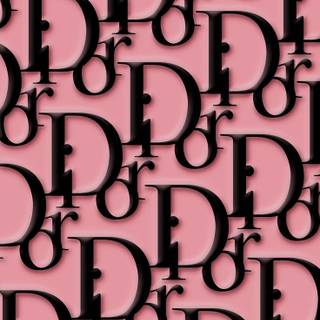 Pink Dior wallpaper