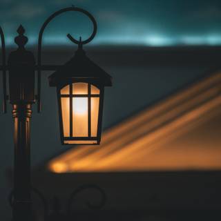 Streetlamp wallpaper