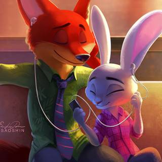 Nick and Judy wallpaper