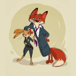 Nick and Judy wallpaper