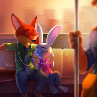 Nick and Judy wallpaper