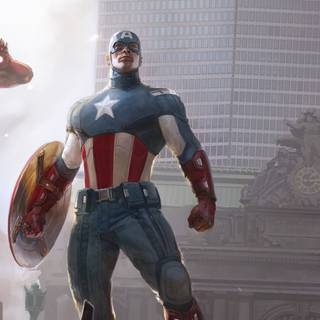 Marvel dual monitor wallpaper