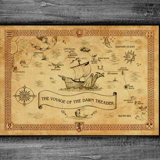 Narnia map wallpaper