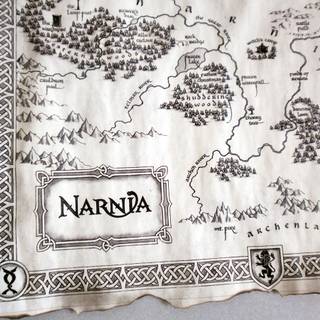 Narnia map wallpaper
