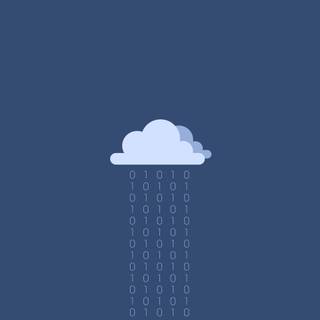 Minimal cloud wallpaper
