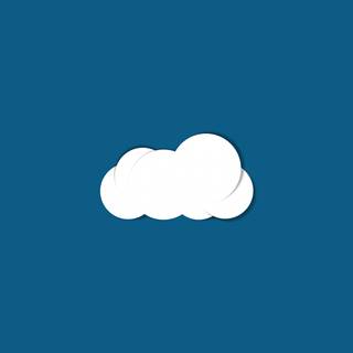 Minimal cloud wallpaper