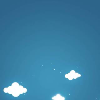 Minimal cloud wallpaper