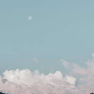 Minimal cloud wallpaper