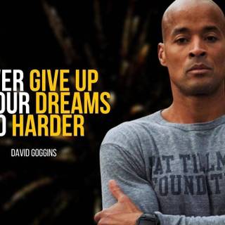 David Goggins desktop wallpaper