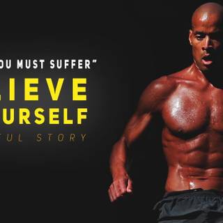 David Goggins desktop wallpaper