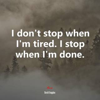 David Goggins desktop wallpaper