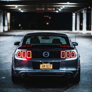 Mustang art iPhone wallpaper