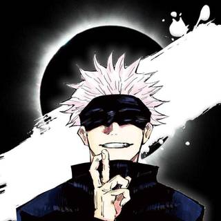 Gojo Satoru manga iPhone wallpaper