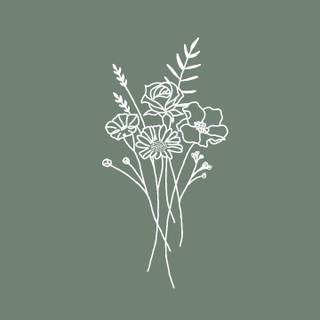 iPhone mint green wallpaper