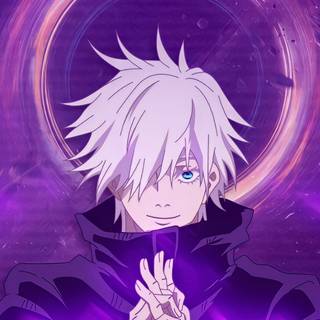 Gojo Satoru manga iPhone wallpaper