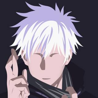 Gojo Satoru manga iPhone wallpaper