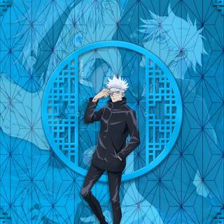Gojo Satoru manga iPhone wallpaper