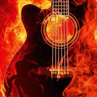 iPhone guitar HD 4k wallpaper