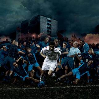 Football vintage wallpaper