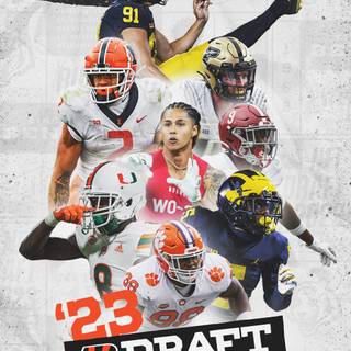 Football vintage wallpaper