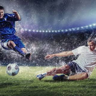 Football vintage wallpaper