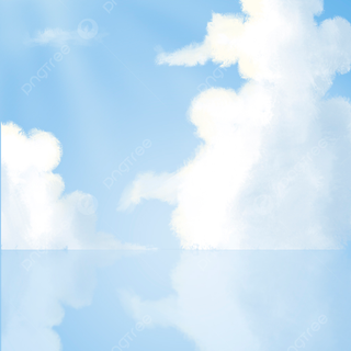 Light blue sky anime wallpaper