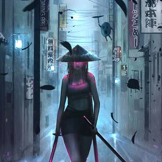 Samurai 4k mobile wallpaper