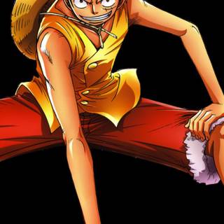 Luffy portrait wallpaper