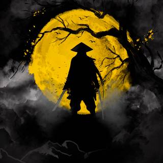 Samurai 4k mobile wallpaper