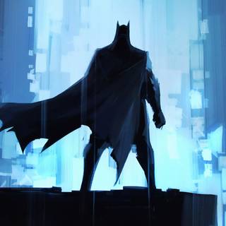 Batman 4k portrait wallpaper