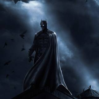 Batman 4k vertical wallpaper