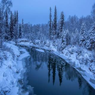 Winter Alaska wallpaper