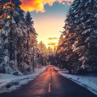 Winter Alaska wallpaper