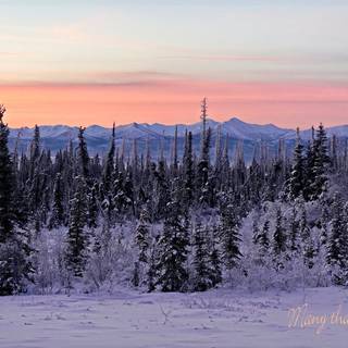 Winter Alaska wallpaper