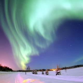 Winter Alaska wallpaper