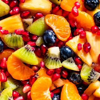 Winter fruit wallpaper