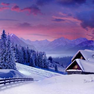 1366x768 winter wallpaper