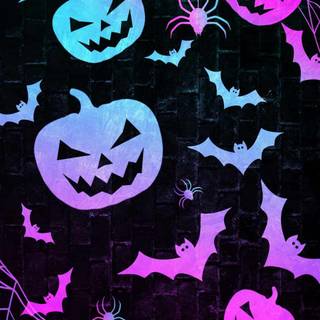 Halloween gradient wallpaper