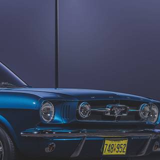 Mustang art iPhone wallpaper