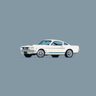 Mustang art iPhone wallpaper