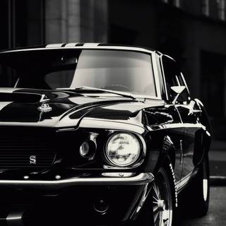 Mustang art iPhone wallpaper
