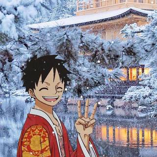One Piece winter wallpaper