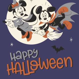 Disney iPhone Halloween wallpaper