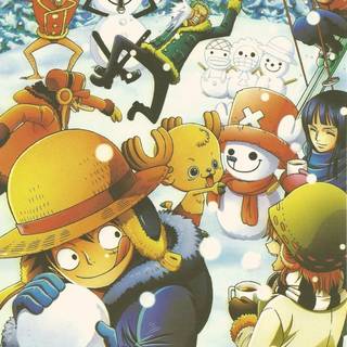 One Piece winter wallpaper