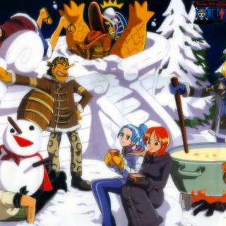 One Piece winter wallpaper
