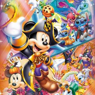 Disney iPhone Halloween wallpaper